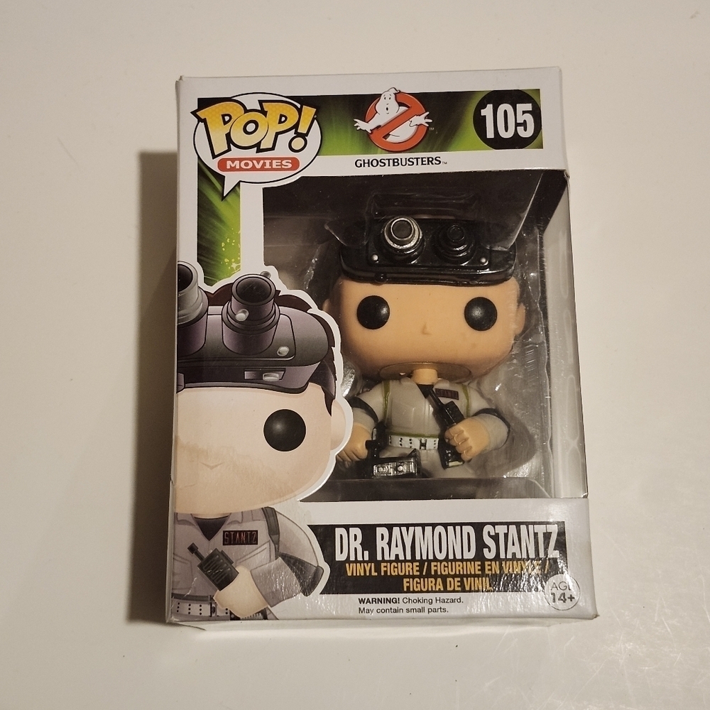 Funko Pop! Movies Ghostbusters 30th Anniversary - Dr. Raymond Stantz #105 - 2014
